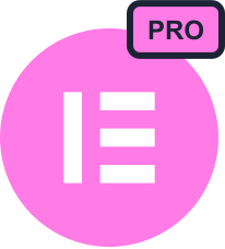 Elementor logo symbol white