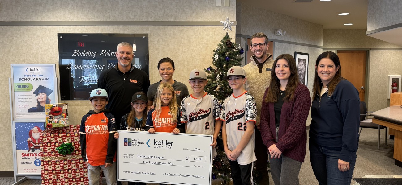 Little League Check Recipient