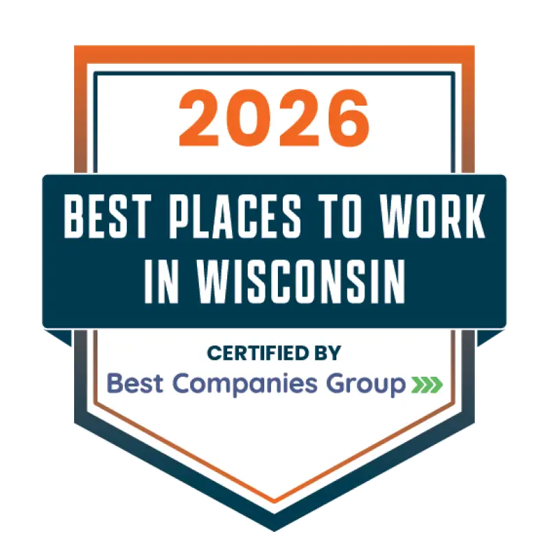 Best Place to Work Wisconsin 2026 logo